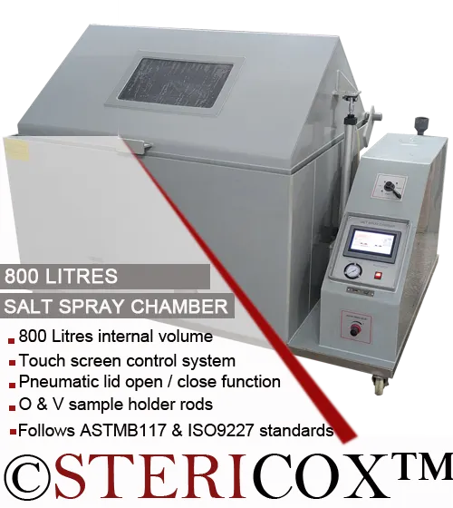 Salt Spray Test Chamber 800 Litres Salt Spray Test Chamber 800 Litres