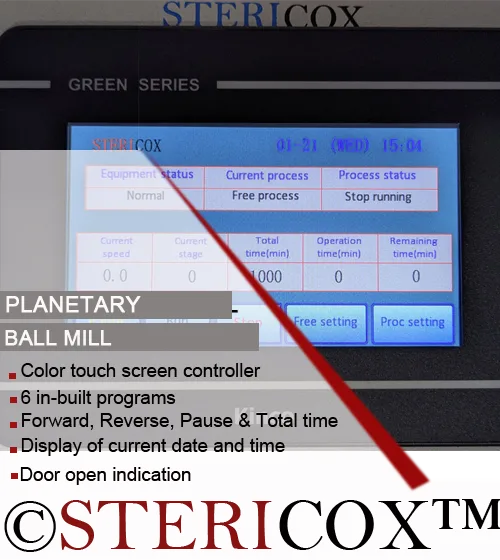Planetary Ball color touch screen controller Planetary Ball color touch screen controller